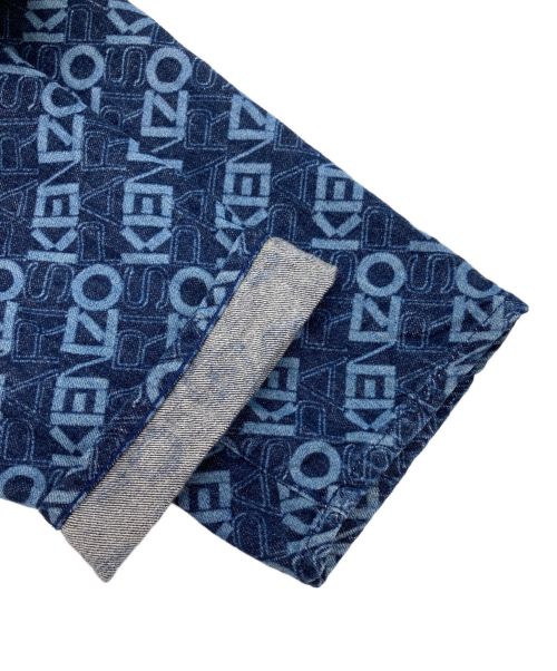 KENZO（ケンゾー）KENZO (ケンゾー) モノグラムバラスリムフィットジーンズ インディゴ サイズ:US30の古着・服飾アイテム