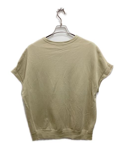 AURALEE（オーラリー）AURALEE (オーラリー) ノースリーブカットソー ベージュ サイズ:1の古着・服飾アイテム