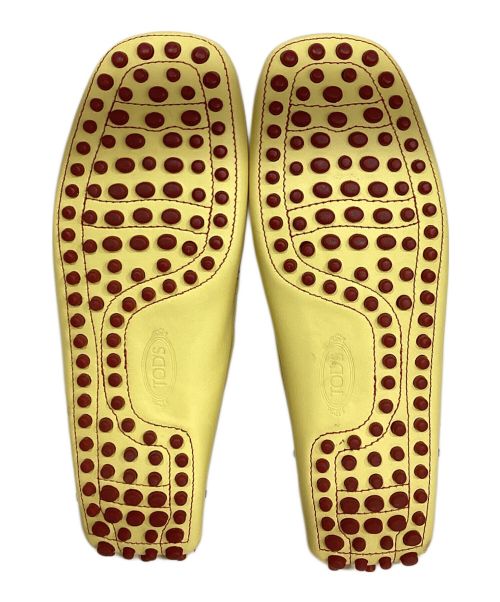 TOD'S（トッズ）TOD'S (トッズ) ローファー イエロー サイズ:4 1/2の古着・服飾アイテム