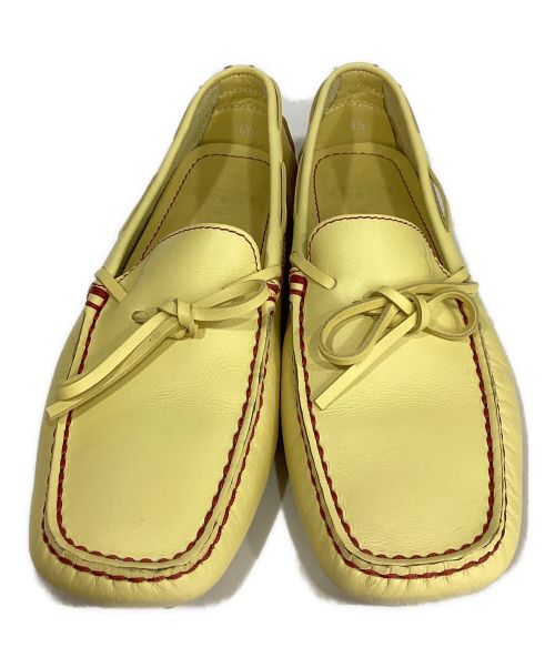 TOD'S（トッズ）TOD'S (トッズ) ローファー イエロー サイズ:4 1/2の古着・服飾アイテム