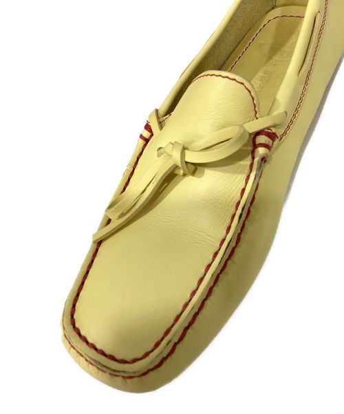 TOD'S（トッズ）TOD'S (トッズ) ローファー イエロー サイズ:4 1/2の古着・服飾アイテム