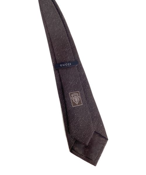 GUCCI（グッチ）GUCCI (グッチ) ネクタイ ブラウン サイズ:-の古着・服飾アイテム