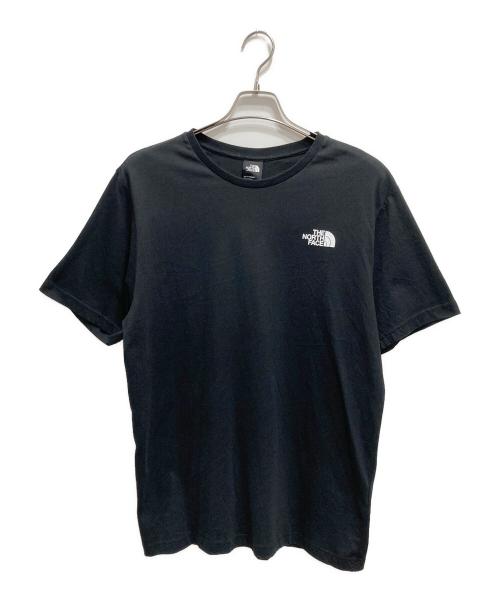 THE NORTH FACE（ザ ノース フェイス）THE NORTH FACE (ザ ノース フェイス) BOXプリント クルーネック 半袖 Tシャツ ブラック サイズ:L 未使用品の古着・服飾アイテム