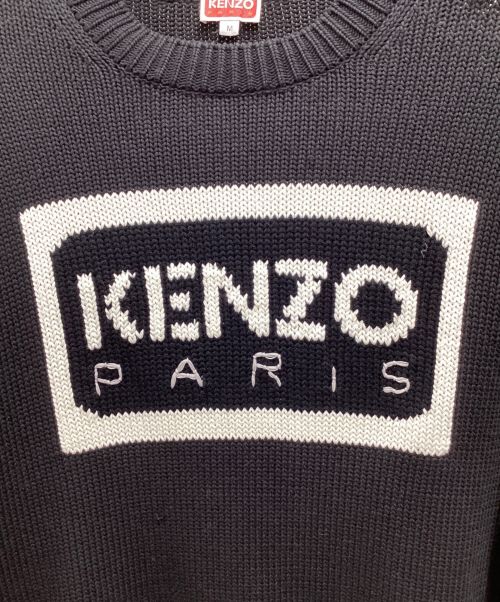 KENZO（ケンゾー）KENZO (ケンゾー) ロゴセーター ブラック サイズ:Mの古着・服飾アイテム