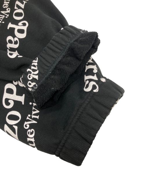 KENZO（ケンゾー）KENZO (ケンゾー) ロゴスウェットパンツ ブラック サイズ:Sの古着・服飾アイテム