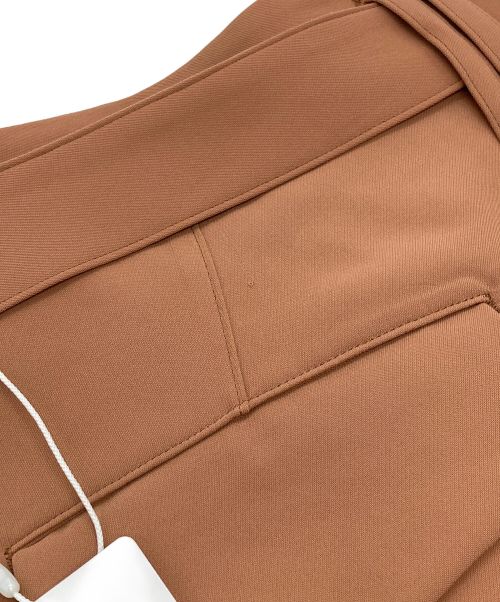 CULLNI（クルニ）CULLNI (クルニ) ベルテッドワイドスラックス ブラウン サイズ:M 未使用品の古着・服飾アイテム