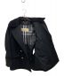 中古・古着 BURBERRY (バーバリー) ファー付金釦Pコート／Military Pea Coat With Detachable Shearling Collar ブラック サイズ:46：38000円