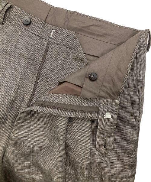 Cale（カル）Cale (カル) シルクリネンスラックス グレー サイズ:3の古着・服飾アイテム