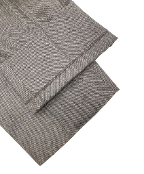 Cale（カル）Cale (カル) シルクリネンスラックス グレー サイズ:3の古着・服飾アイテム