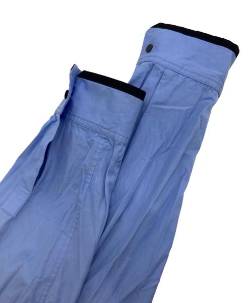 IRENISA（イレニサ）IRENISA (イレニサ) 別注 STAND COLLAR SHIRT スカイブルー サイズ:3の古着・服飾アイテム