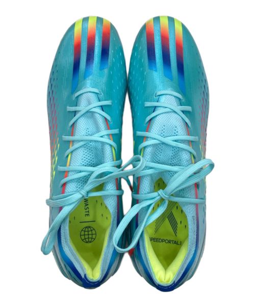 adidas（アディダス）adidas (アディダス) ローカットスニーカー／サッカースパイク エックス スピードポータル スカイブルー サイズ:29cmの古着・服飾アイテム