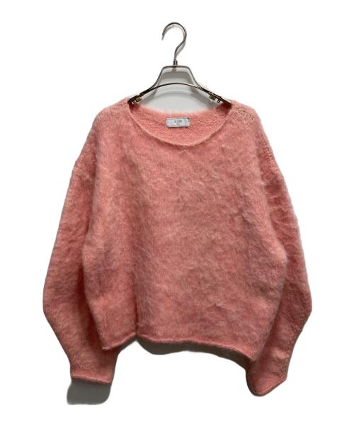 SLOBE IENA（スローブ イエナ）SLOBE IENA (スローブ イエナ) モヘヤシャギーニットプルオーバー ピンク サイズ:Fの古着・服飾アイテム