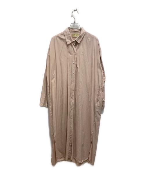 Ron Herman（ロンハーマン）Ron Herman (ロンハーマン) シャツワンピース ピンク サイズ:FREEの古着・服飾アイテム