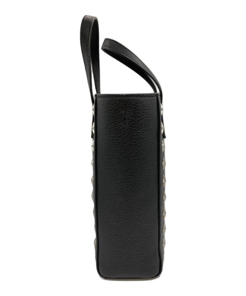 JIMMY CHOO（ジミーチュウ）JIMMY CHOO (ジミーチュウ) スタッズ ペガシ トートバッグ 2WAYバッグ ブラックの古着・服飾アイテム