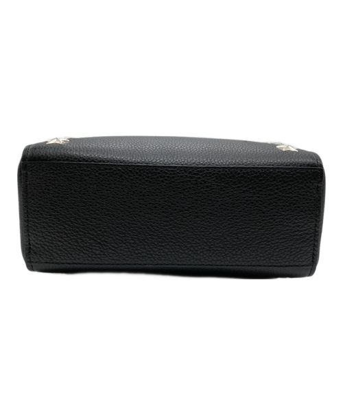 JIMMY CHOO（ジミーチュウ）JIMMY CHOO (ジミーチュウ) スタッズ ペガシ トートバッグ 2WAYバッグ ブラックの古着・服飾アイテム