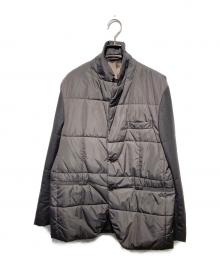 macgregor（マクレガー）の古着「ウール切り替えダウンジャケット」｜ブラウン