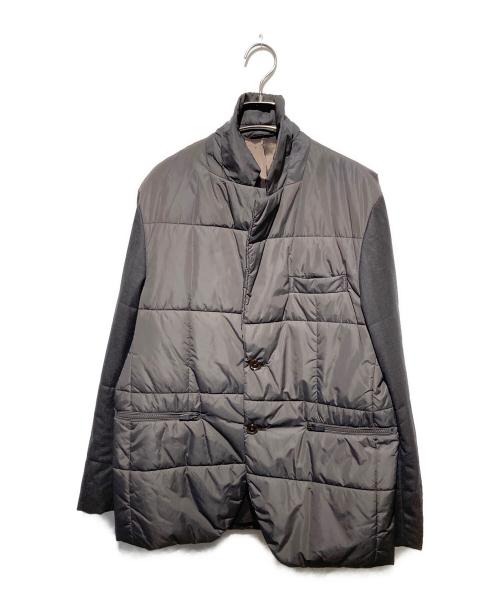 macgregor（マクレガー）MacGREGOR (マクレガー) ウール切り替えダウンジャケット ブラウン サイズ:Lの古着・服飾アイテム