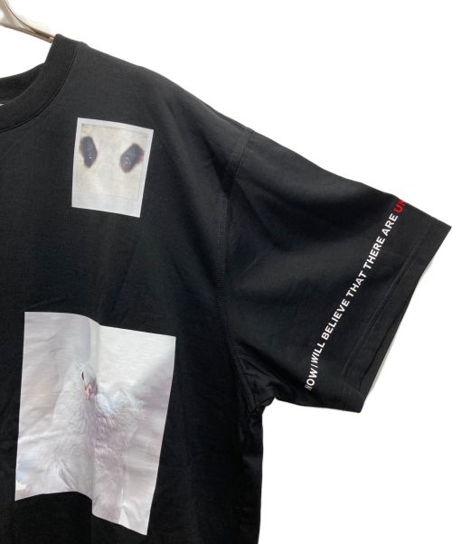 BURBERRY（バーバリー）BURBERRY (バーバリー) フォトモンタージュプリント Tシャツ ブラック サイズ:Lの古着・服飾アイテム