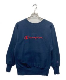 Champion（チャンピオン）の古着「リバースウィーブスウェット」｜ネイビー