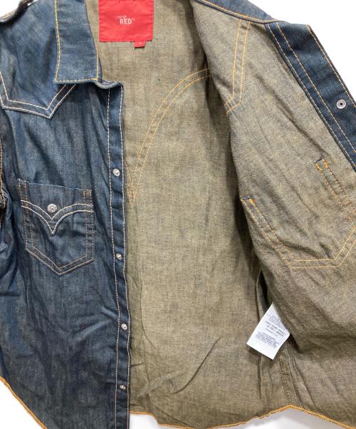 LEVI'S RED（リーバイス レッド）LEVI'S RED (リーバイス レッド) デニムワークシャツ ネイビー サイズ:Mの古着・服飾アイテム