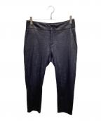 MM6 Maison Margielaエムエムシックスメゾンマルジェラ）の古着「アンクルパンツ」｜ブラック