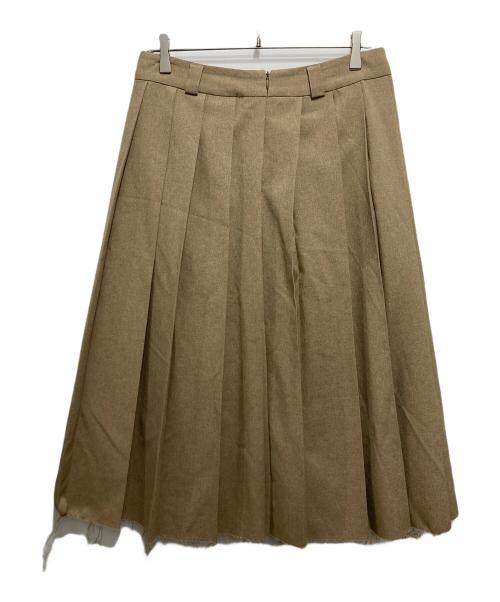 provoke（プロヴォーク）provoke (プロヴォーク) 23SSstudent skirt スカート ブラウン サイズ:Fの古着・服飾アイテム