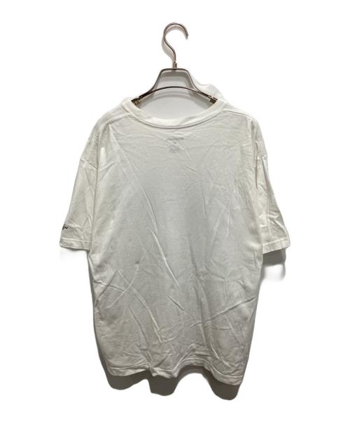 NEIGHBORHOOD（ネイバーフッド）NEIGHBORHOOD (ネイバーフッド) ロゴプリントTシャツ ホワイト サイズ:Mの古着・服飾アイテム