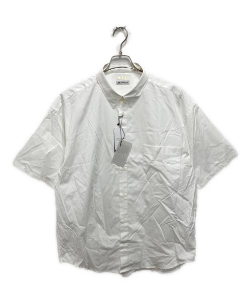 THOMAS MASON（トーマスメイソン）THOMAS MASON (トーマスメイソン) オーバーサイズ 半袖シャツ ホワイト サイズ:L 未使用品の古着・服飾アイテム
