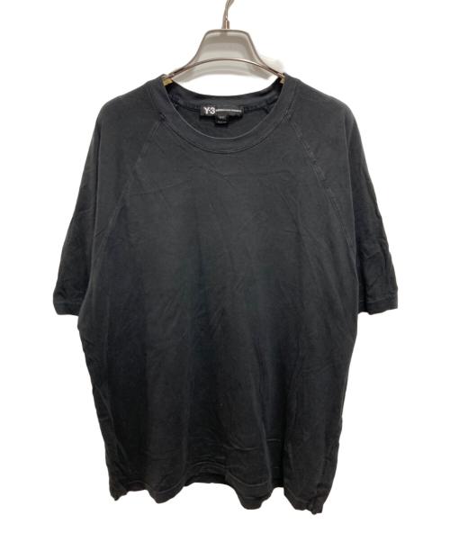 Y-3（ワイスリー）Y-3 (ワイスリー) バックロゴクルーネックTシャツ ブラック サイズ:Mの古着・服飾アイテム