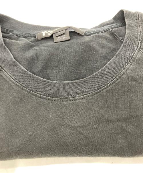 Y-3（ワイスリー）Y-3 (ワイスリー) バックロゴクルーネックTシャツ ブラック サイズ:Mの古着・服飾アイテム