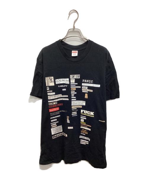SUPREME（シュプリーム）SUPREME (シュプリーム) Cutouts Tee ブラック サイズ:Lの古着・服飾アイテム