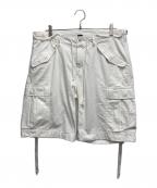 POLO RALPH LAURENポロ・ラルフローレン）の古着「スノーカモハーフパンツ」｜ホワイト