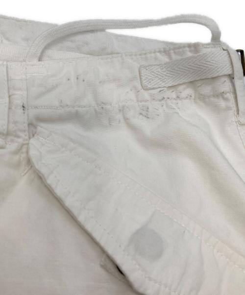 POLO RALPH LAUREN（ポロ・ラルフローレン）POLO RALPH LAUREN (ポロ・ラルフローレン) スノーカモハーフパンツ ホワイト サイズ:34の古着・服飾アイテム