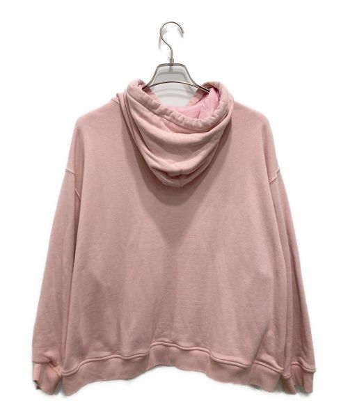 VERSACE（ヴェルサーチェ）VERSACE (ヴェルサーチ) リエディション ロゴ パーカー ピンク サイズ:38の古着・服飾アイテム