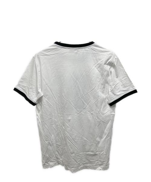 ERNEST W.BAKER（アーネストダブルベーカー）ERNEST W.BAKER (アーネストダブルベーカー) UNFOLLOW (アンフォロー) ROSE PRINT T-SHIRT ホワイト サイズ:Mの古着・服飾アイテム