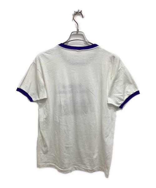 Champion（チャンピオン）Champion (チャンピオン) リンガーTシャツ ホワイト サイズ:Lの古着・服飾アイテム