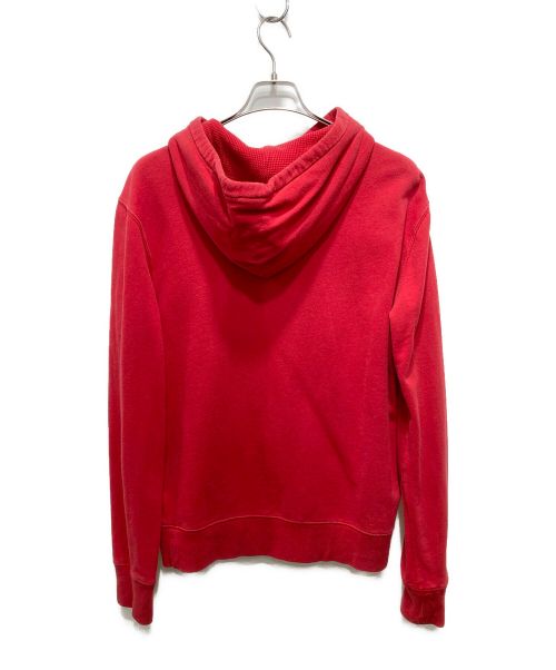 POLO RALPH LAUREN（ポロ・ラルフローレン）POLO RALPH LAUREN (ポロ・ラルフローレン) ワンポイントパーカー レッド サイズ:Mの古着・服飾アイテム