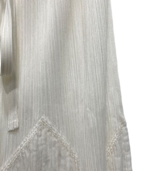 PLEATS PLEASE（プリーツプリーズ）PLEATS PLEASE (プリーツプリーズ) プリーツスカート ホワイト サイズ:Sの古着・服飾アイテム