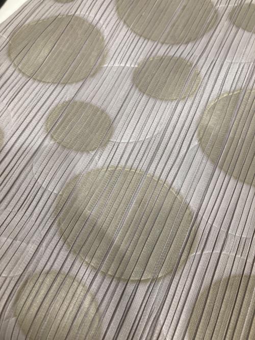 PLEATS PLEASE（プリーツプリーズ）PLEATS PLEASE (プリーツプリーズ) 総柄プリーツワンピース グレー サイズ:Mの古着・服飾アイテム