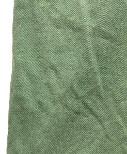 DRAWER（ドゥロワー）DRAWER (ドゥロワー) コットンサテン サロペット／6514-236-1295 グリーン サイズ:Freeの古着・服飾アイテム