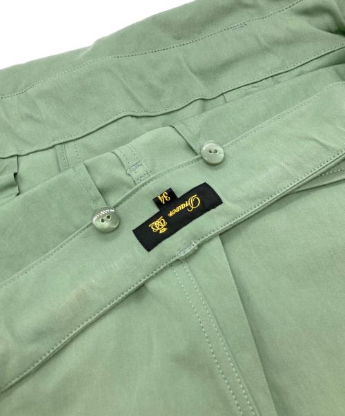 DRAWER（ドゥロワー）DRAWER (ドゥロワー) コットンサテン サロペット／6514-236-1295 グリーン サイズ:Freeの古着・服飾アイテム