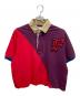 FACETASM（ファセッタズム）の古着「SWITCHED PATCH POLO SHIRT／パッチポロシャツ」｜パープル