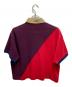 FACETASM (ファセッタズム) SWITCHED PATCH POLO SHIRT／パッチポロシャツ パープル サイズ:3：4000円