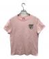 KENZO（ケンゾー）の古着「'Varsity Tiger' 刺繍 Tシャツ」｜ピンク