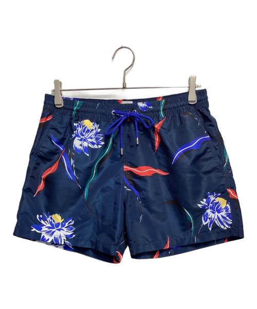 PAUL SMITH（ポールスミス）PAUL SMITH (ポールスミス) ボタニカルスイムショーツ ネイビー サイズ:無しの古着・服飾アイテム