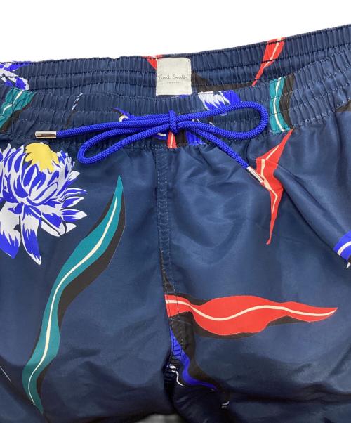PAUL SMITH（ポールスミス）PAUL SMITH (ポールスミス) ボタニカルスイムショーツ ネイビー サイズ:無しの古着・服飾アイテム