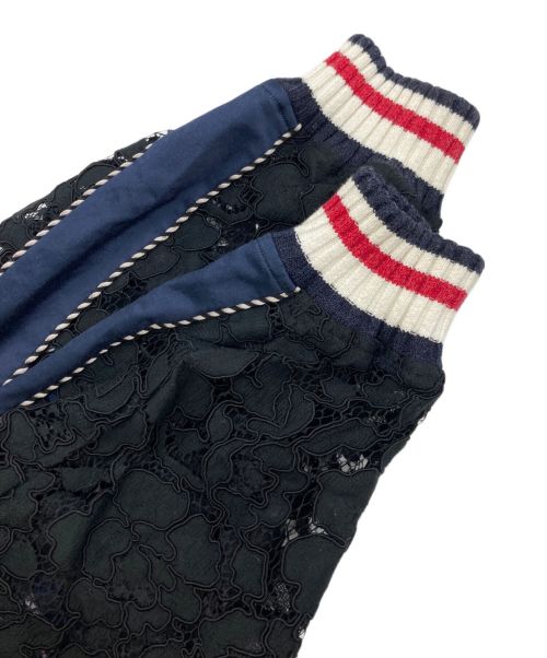 Maison MIHARA YASUHIRO（メゾン ミハラ ヤスヒロ）Maison MIHARA YASUHIRO (メゾン ミハラ ヤスヒロ) レーススカジャン ネイビー サイズ:FREEの古着・服飾アイテム