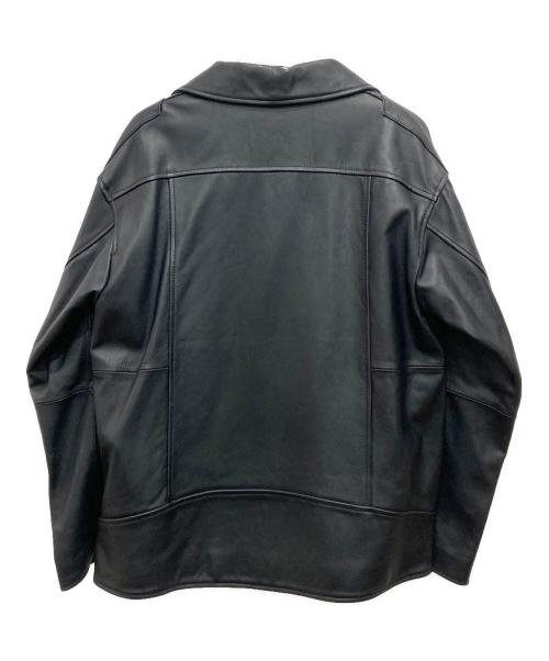 moussy（マウジー）moussy (マウジー) OVERSIZED RIDERS JACKET ブラック サイズ:FREEの古着・服飾アイテム