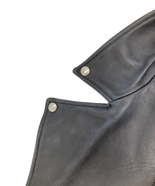 moussy（マウジー）moussy (マウジー) OVERSIZED RIDERS JACKET ブラック サイズ:FREEの古着・服飾アイテム