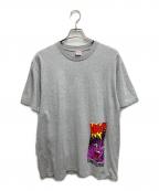 SUPREMEシュプリーム）の古着「Does It Work Tee ドーズ イット ワーク Tシャツ」｜グレー